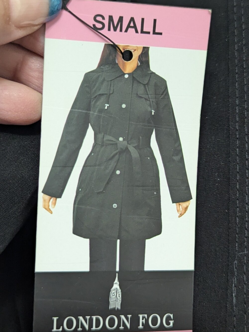 London Fog Belted Trench Coat